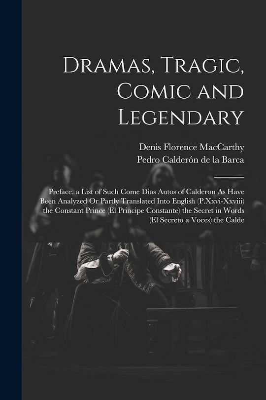 Front cover_Dramas, Tragic, Comic and Legendary