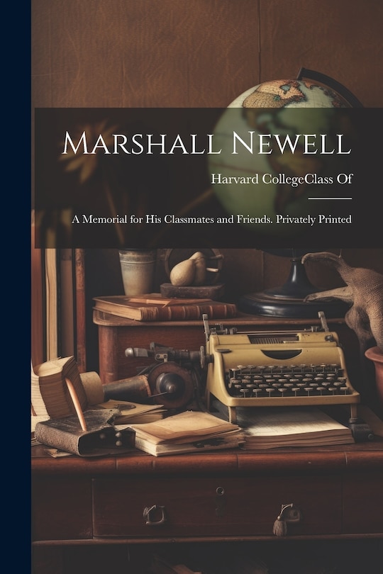 Front cover_Marshall Newell