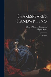 Front cover_Shakespeare's Handwriting