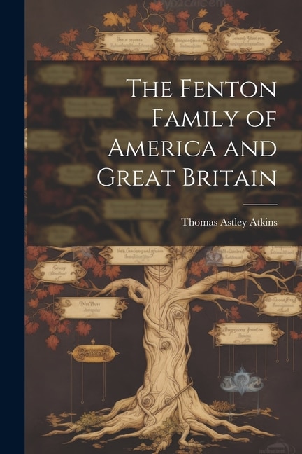 Front cover_The Fenton Family of America and Great Britain
