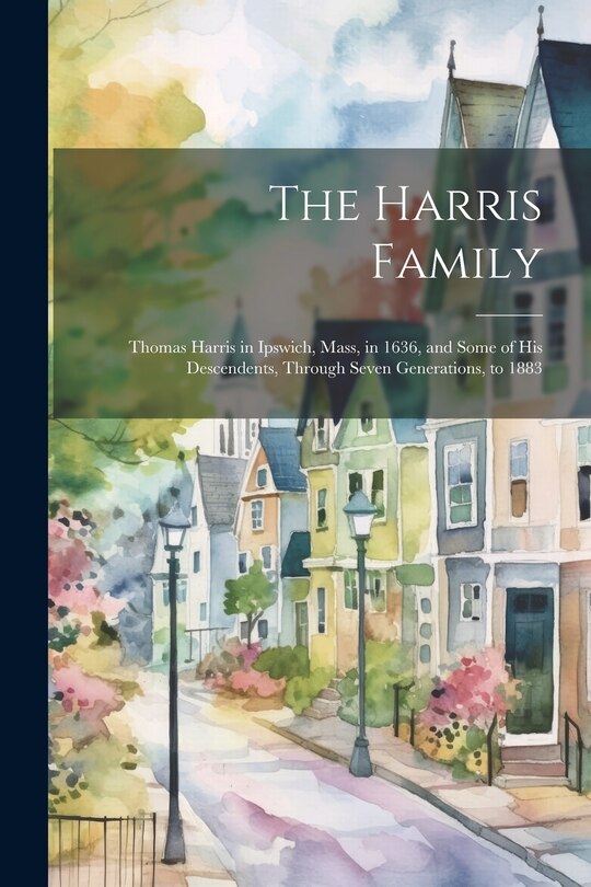 Front cover_The Harris Family
