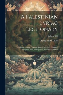 Couverture_A Palestinian Syriac Lectionary