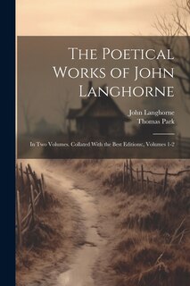 Couverture_The Poetical Works of John Langhorne