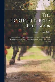 Couverture_The Horticulturist's Rule-Book