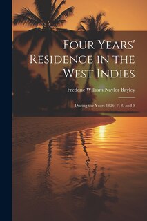 Couverture_Four Years' Residence in the West Indies