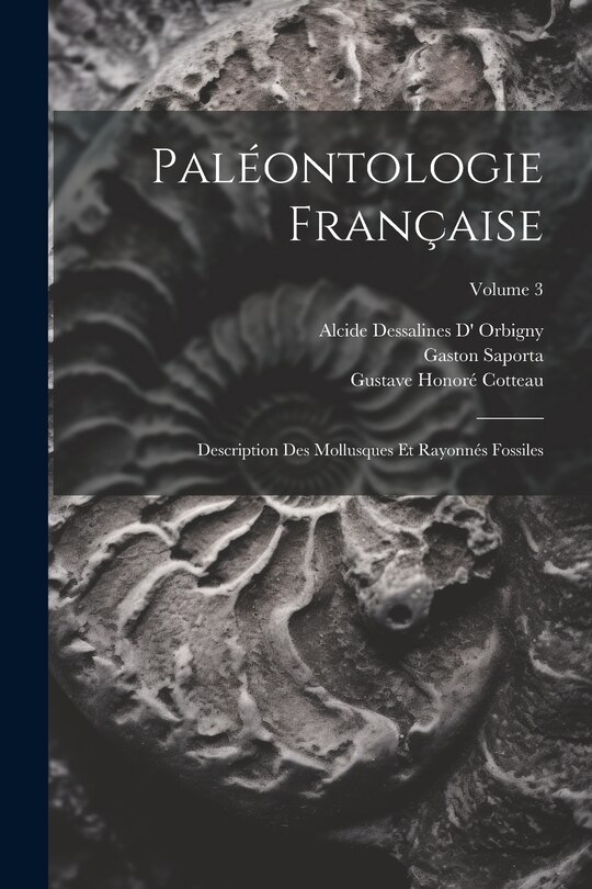 Couverture_Paléontologie Française