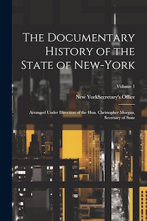 Couverture_The Documentary History of the State of New-York