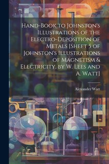 Front cover_Hand-Book to Johnston's Illustrations of the Electro-Deposition of Metals [Sheet 5 of Johnston's Illustrations of Magnetism & Electricity, by W. Lees and A. Watt]