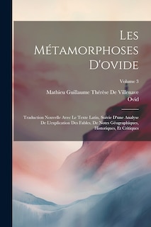 Front cover_Les Métamorphoses D'ovide