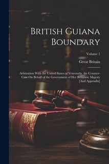 Front cover_British Guiana Boundary