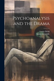 Front cover_Psychoanalysis and the Drama
