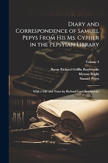 Front cover_Diary and Correspondence of Samuel Pepys From His Ms. Cypher in the Pepsyian Library