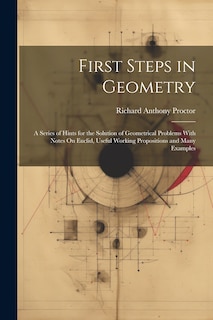 Couverture_First Steps in Geometry