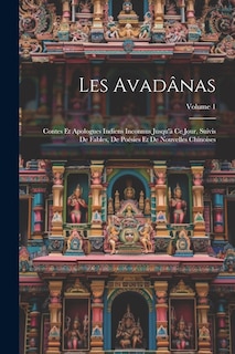 Front cover_Les Avadânas
