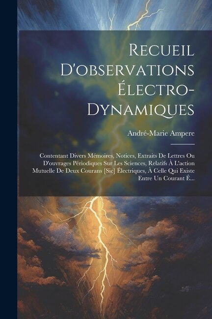 Couverture_Recueil D'observations Électro-Dynamiques