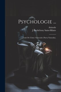 Front cover_Psychologie ...