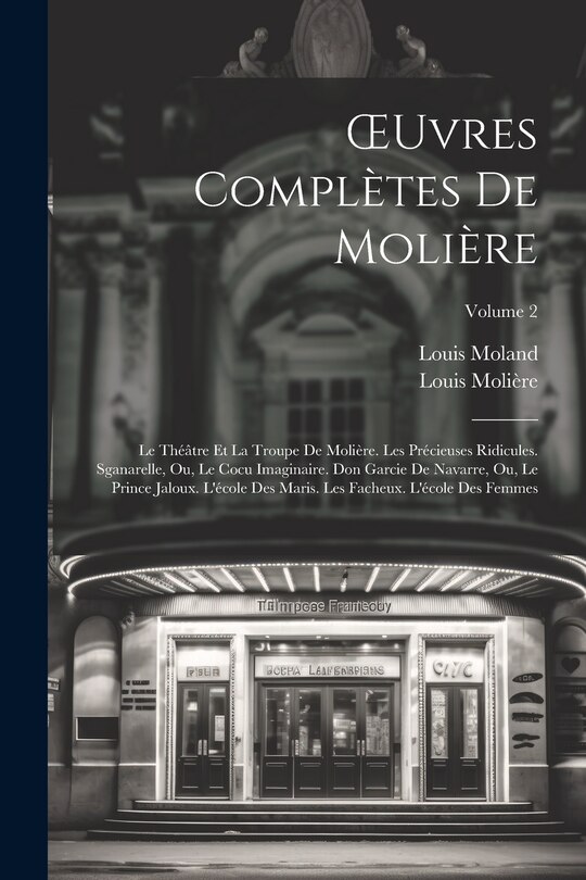 Couverture_OEuvres Complètes De Molière