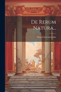 Front cover_De Rerum Natura...
