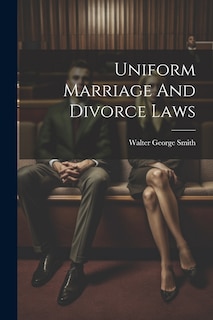 Front cover_Uniform Marriage And Divorce Laws