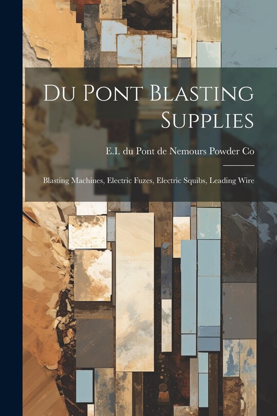 Couverture_Du Pont Blasting Supplies