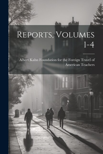 Front cover_Reports, Volumes 1-4