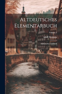 Front cover_Altdeutsches Elementarbuch