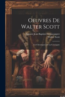 Couverture_Oeuvres De Walter Scott