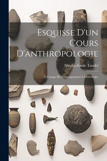 Front cover_Esquisse D'un Cours D'anthropologie