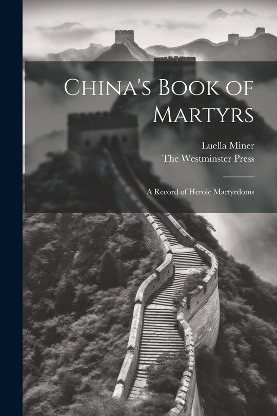 Front cover_China's Book of Martyrs