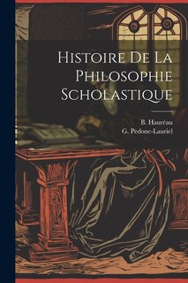 Front cover_Histoire de la Philosophie Scholastique