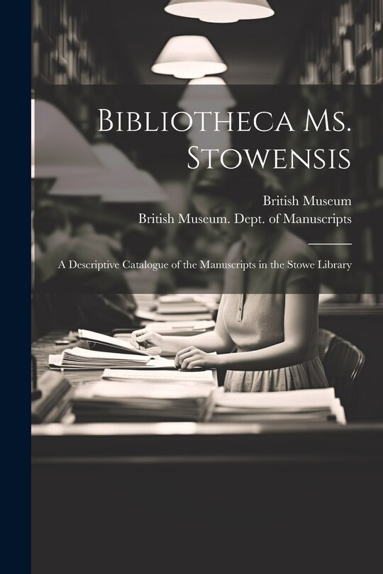 Front cover_Bibliotheca Ms. Stowensis