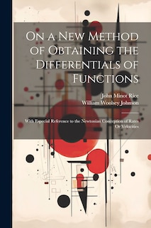 Couverture_On a New Method of Obtaining the Differentials of Functions