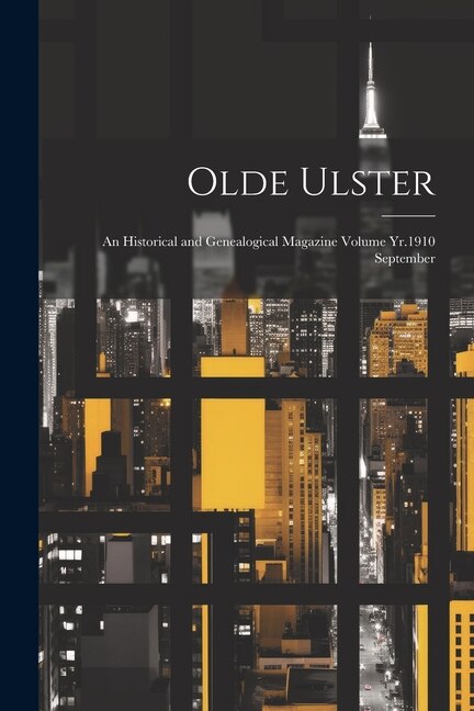 Front cover_Olde Ulster