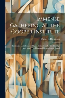 Couverture_Immense Gathering at the Cooper Institute