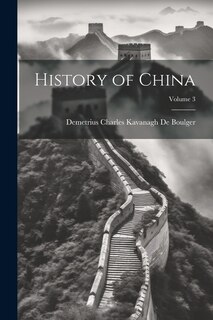 Couverture_History of China; Volume 3
