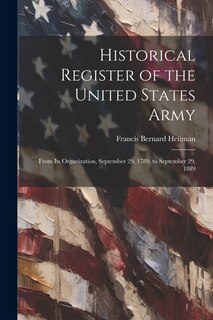 Couverture_Historical Register of the United States Army