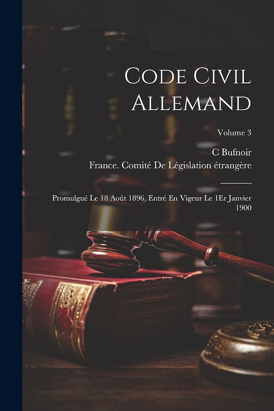 Front cover_Code Civil Allemand