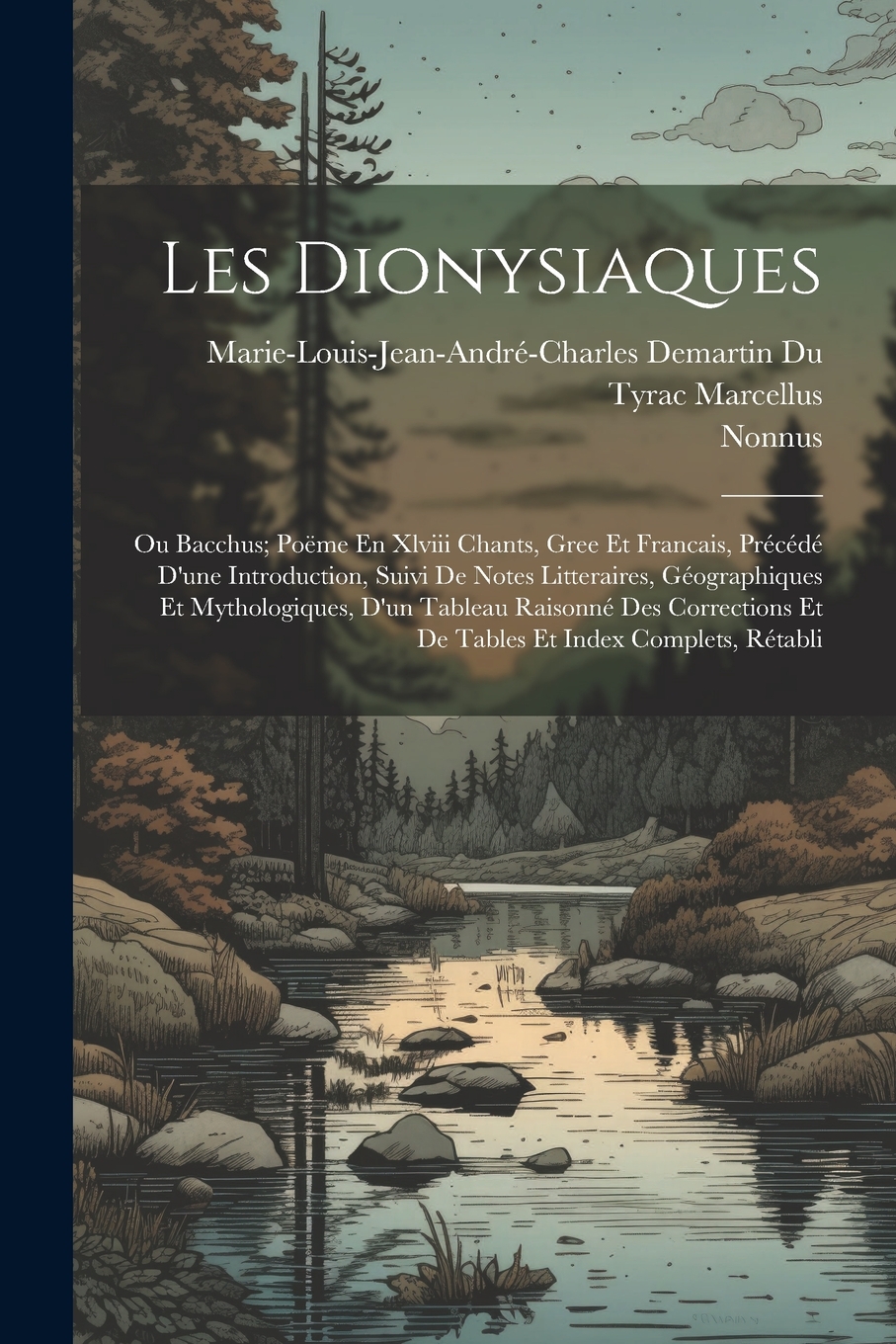 Front cover_Les Dionysiaques