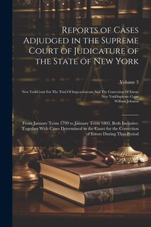Front cover_Reports of Cases Adjudged in the Supreme Court of Judicature of the State of New York