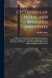 Front cover_Cyclopedia of Moral and Religious Anecdotes