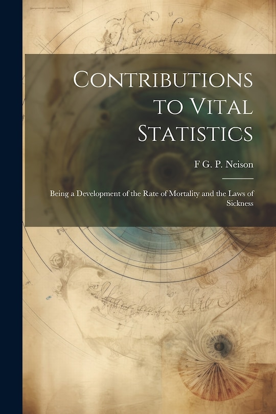 Front cover_Contributions to Vital Statistics