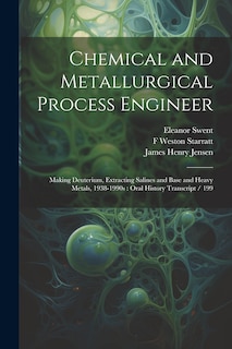 Front cover_Chemical and Metallurgical Process Engineer