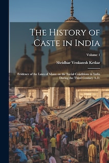 Front cover_The History of Caste in India