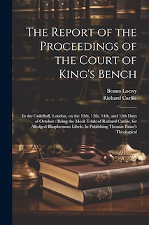 Front cover_The Report of the Proceedings of the Court of King's Bench