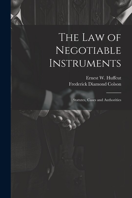 Front cover_The law of Negotiable Instruments