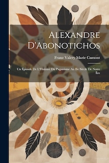 Front cover_Alexandre D'Abonotichos
