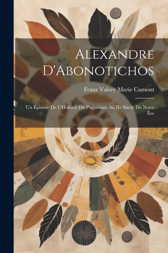 Front cover_Alexandre D'Abonotichos