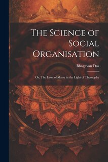Couverture_The Science of Social Organisation; or, The Laws of Manu in the Light of Theosophy
