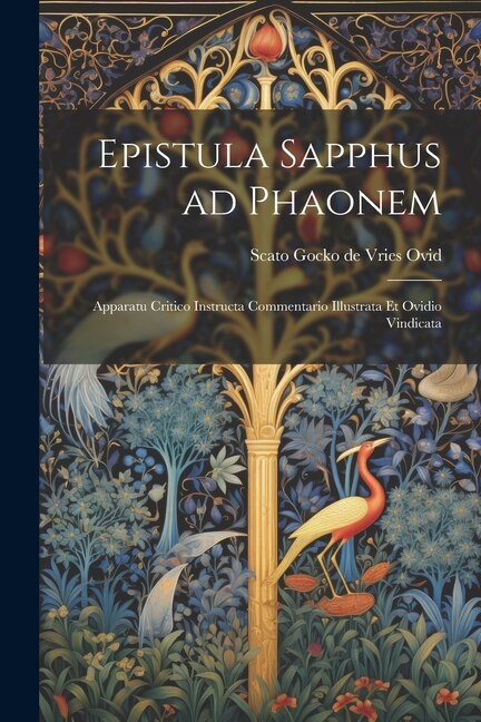Front cover_Epistula Sapphus ad Phaonem