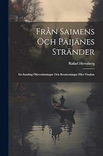 Front cover_Från Saimens och Päijänes Stränder
